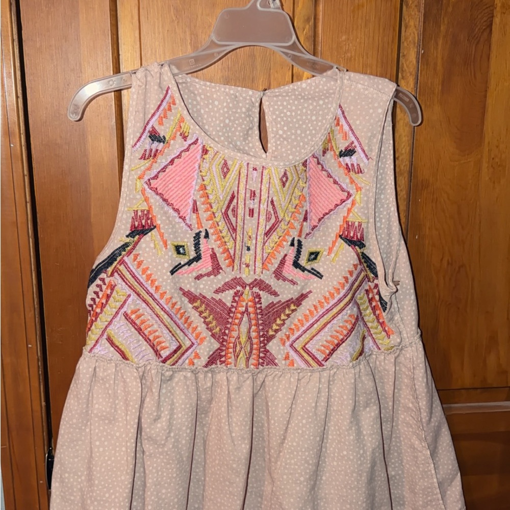 Embroidered Women's Top- Multicolor